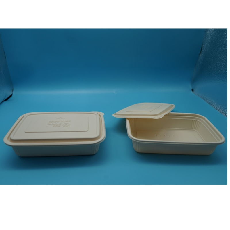 compartimento refrigerado para microondas, hermético descartável, para viagem recipientes biodegradáveis ​​de amido de milho